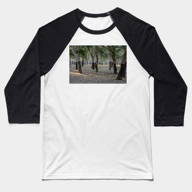 Canberra Cork Plantation 01 Baseball T-Shirt by fotoWerner